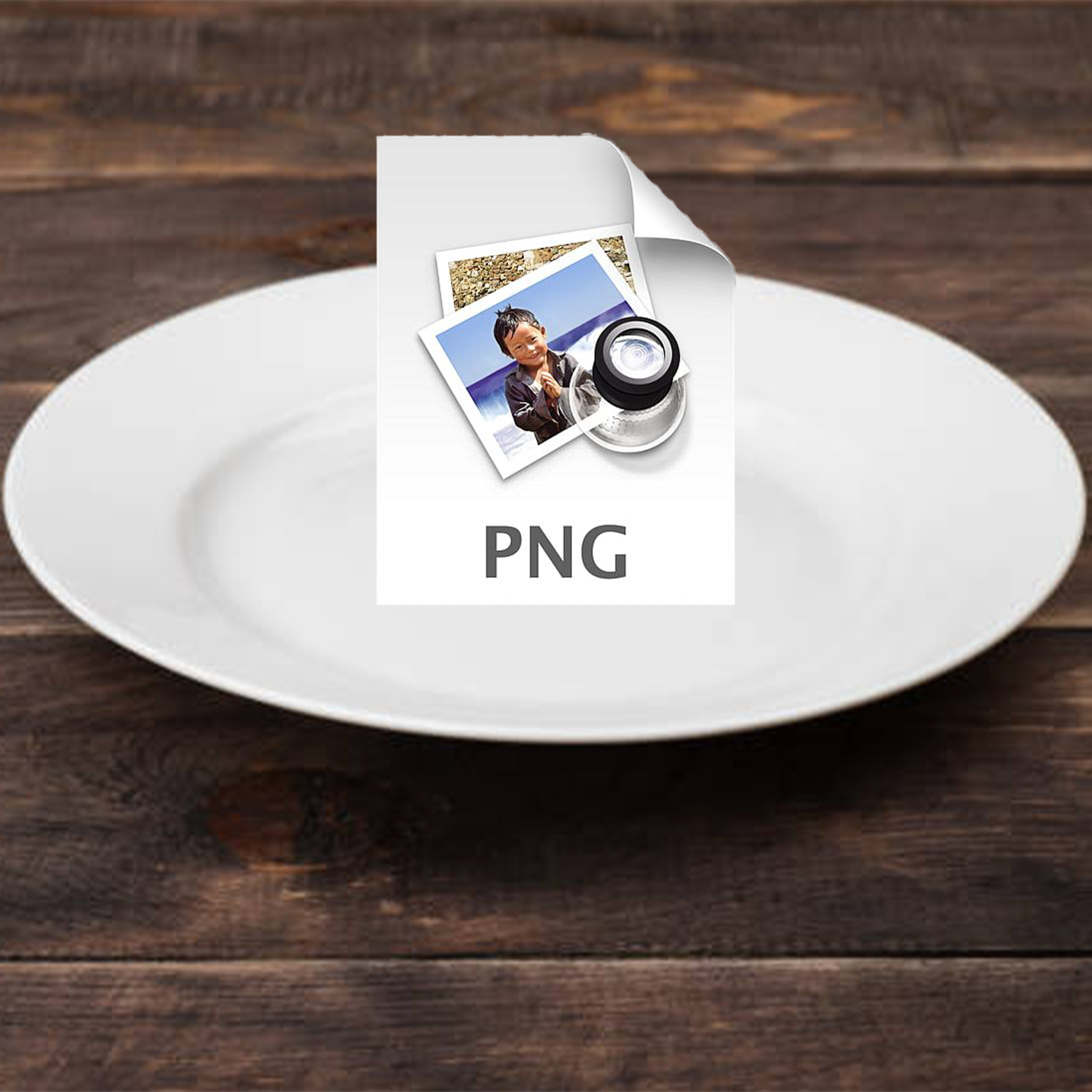 centered image